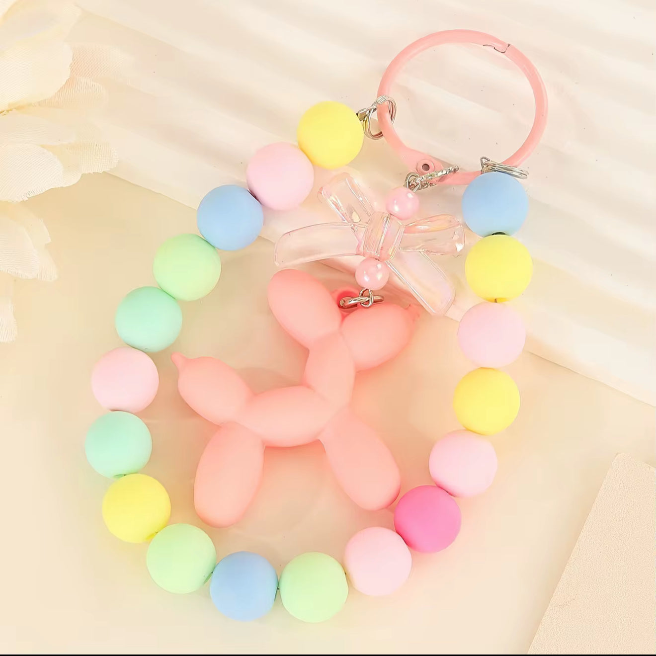Balloon Dog Keychain