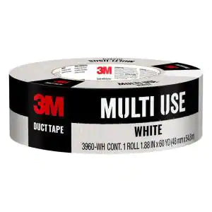 3M  White Duck Tape Multi uso